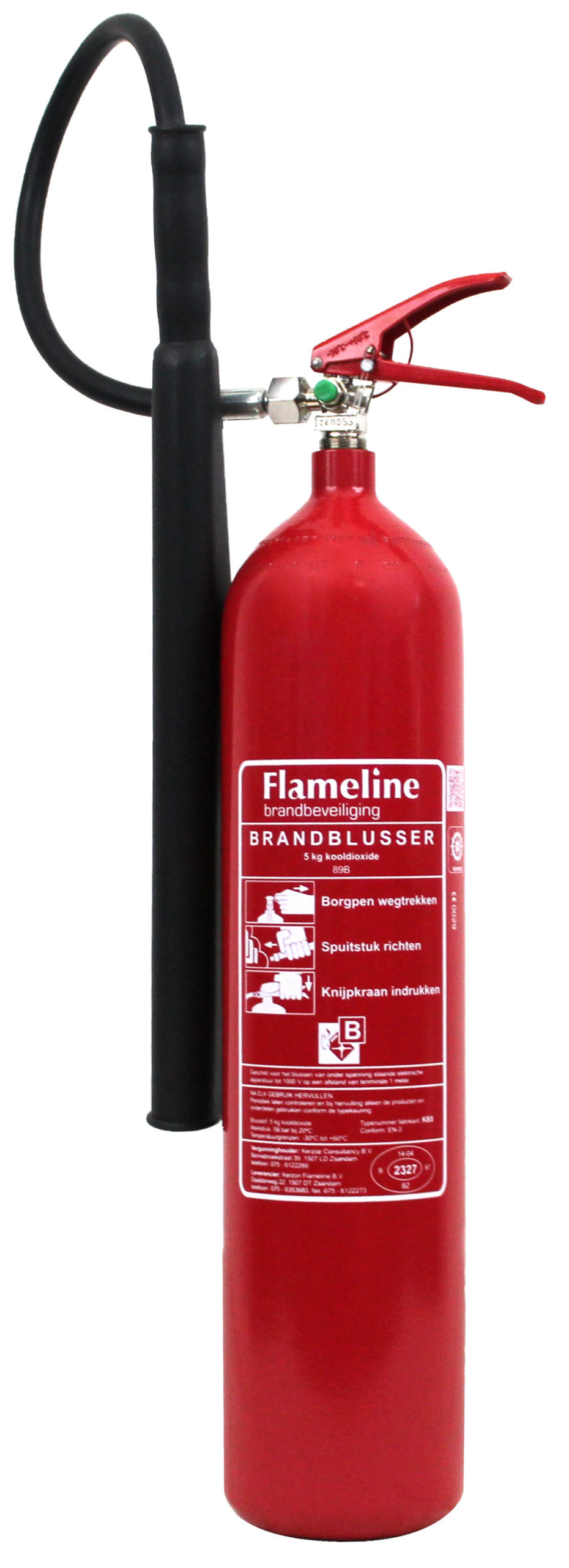 Flameline KB5 CO2 5KG blustoestel