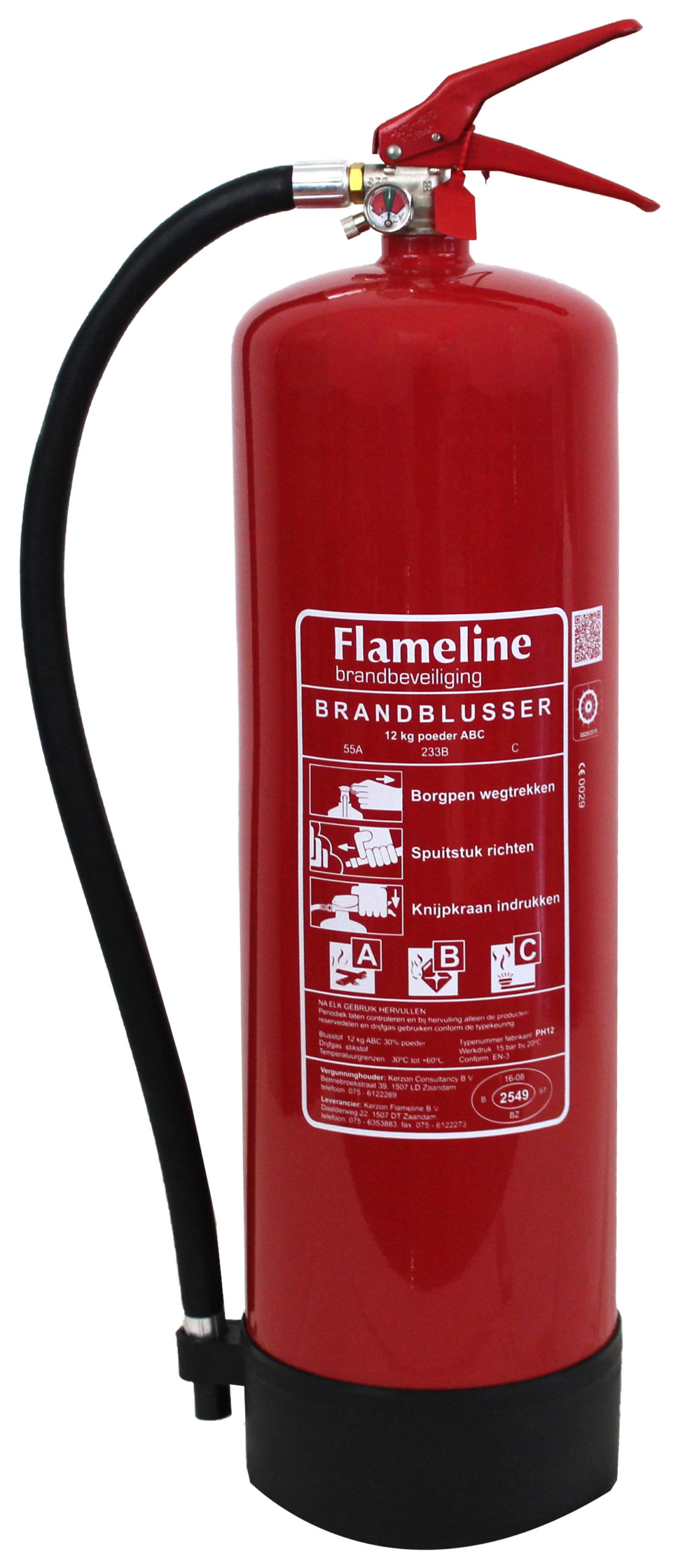 Flameline PH12i Poederblusser 12 kg